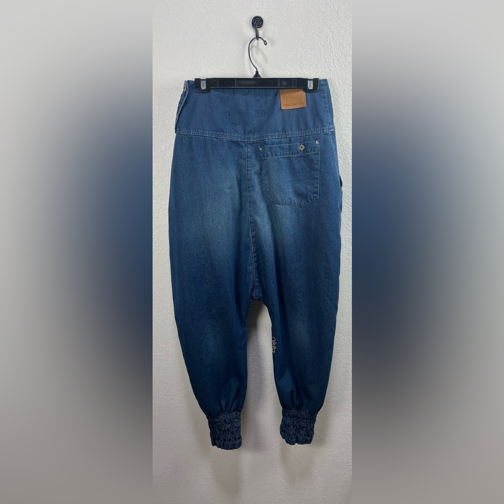 Vintage Y2K RARE Nikita Women's Denim HAREM Balloon Jeans Pants SZ 27/34 Casual - Picture 4 of 13
